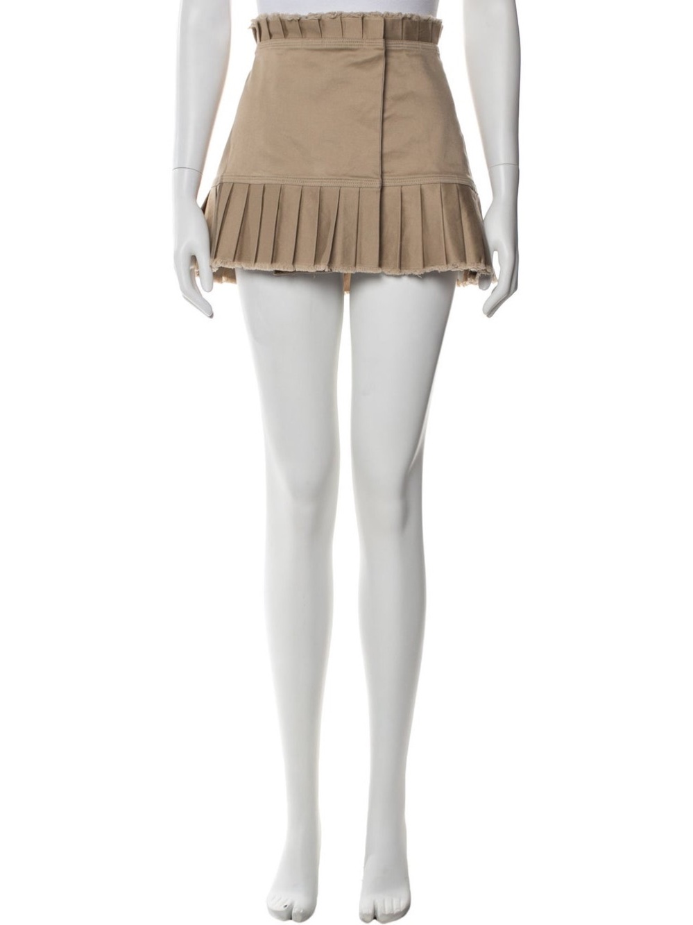 Alexis Tan Dress with Black Stripe Trim